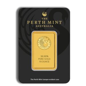 10 oz Gold Bar Perth Mint (In Assay)