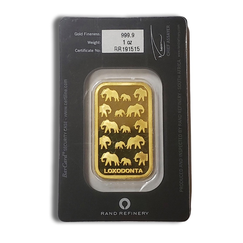 Rand Refinery 1oz .9999 Fine Gold Bar (In Assay) - Image 2