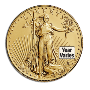 1/4 oz Gold Eagle - BU (Year Varies)