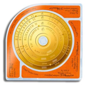 1 oz Gold Round Valcambi Armillary